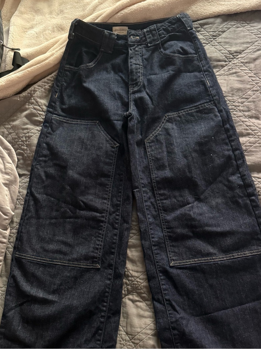 Pilcro Dark Indigo Denim Jeans